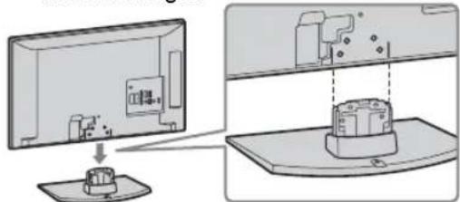 SONY Bravia KDL-19S5500 - 2: Montering af foden - 1
