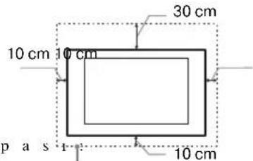 30 cm 10 cm 10 cm p a s t 10 cm