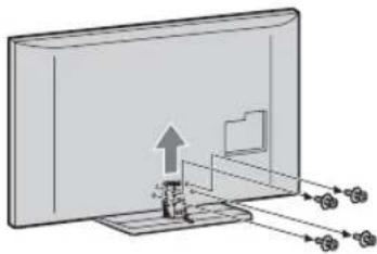 SONY Bravia KDL-40HX803 - Masa Üstü Sehpasını televizyondan ayırma - 1