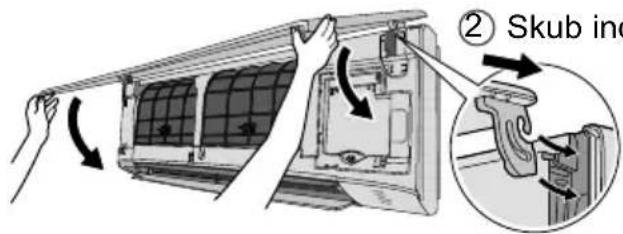 PANASONIC CS-NZ35TKE - Frontpanel - 1