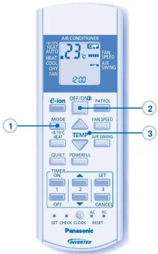 PANASONIC CS-NE9MKE - QUICK GUIDE/SNABBGUIDE/HURTIGGUIDE/ PIKAOPAS/KVIKVEJLEDNING - 2