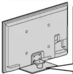 PANASONIC Viera TX-P50XT50Y - Forhindrer fjernsynet i at falde om - 1