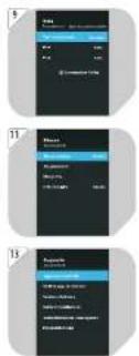 Mobile app interface screenshot showing menu options and navigation tabs with Chinese labels