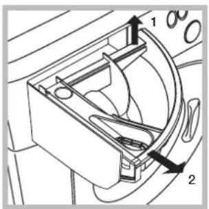 Hotpoint Ariston RPD 1047 DD EU - Rengjøre såpeskuffen - 1