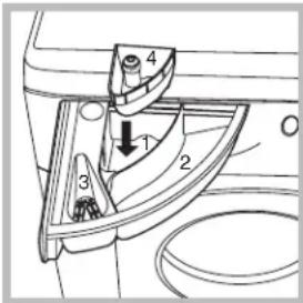 Hotpoint Ariston ARXD 169 - Såpeskuff - 1