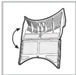 Hotpoint Ariston AQC9 2F7 TM2 1 (EU) - Rengöring av filter efter varje program - 2