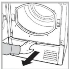 Hotpoint Ariston AQC9 2F7 TM2 1 (EU) - Rengøring af varmepumpens filter - 1