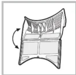 Hotpoint Ariston AQC9 2F7 TM2 1 (EU) - Rengøring af filter efter hver cyklus - 2