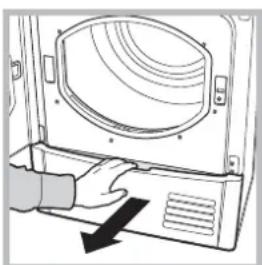 Hotpoint Ariston AQC9 2F7 TM2 1 (EU) - Lämpöpumpun suodatinyksikön puhdistus - 1