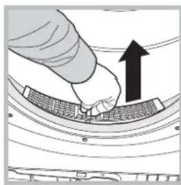 Hotpoint Ariston AQC9 2F7 TM2 1 (EU) - Rengøring af filter efter hver cyklus - 1
