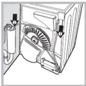 Hotpoint Ariston AQC9 2F7 TM2 1 (EU) - Vattentömning - 1