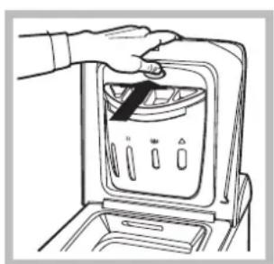 INDESIT WITL 1251 EU - Återmontering: - 1