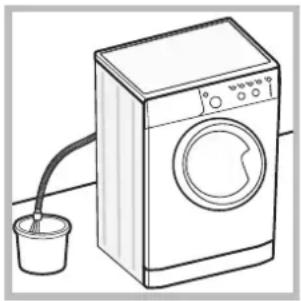 INDESIT IWC 8168 (SK) - Åpne porthulldøren manuelt - 1