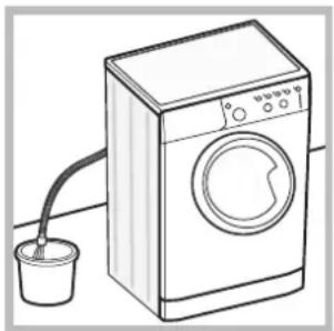 INDESIT IWC 8168 (SK) - Manuel åbning af lågen - 1