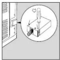 INDESIT KP 648 MS (X)/DK - Montering af forsyningskabel - 1