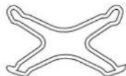 INDESIT KP 648 MS (X)/DK - BRUG AF GASBLUSSENE - 1