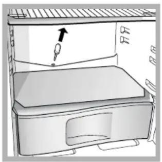INDESIT RA 26 (EU) - Afrimning af kølerummet - 1