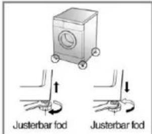 Justerbar fod Justerbar fod