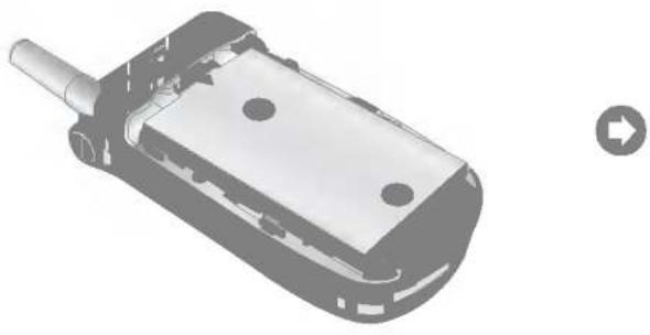 LG U8180 - Sådan bruger du batteri, oplader og USIM-kort - 1