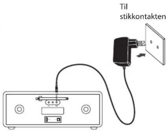 Til stikkontakten