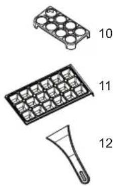 GRAM KF 471551 - FRYS- OCH KYLSKÅPETS DELAR OCH UTRYMMEN - 2