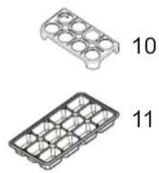 GRAM KF 471851 X - PARTS OF THE APPLIANCE AND THE COMPARTMENTS - 3