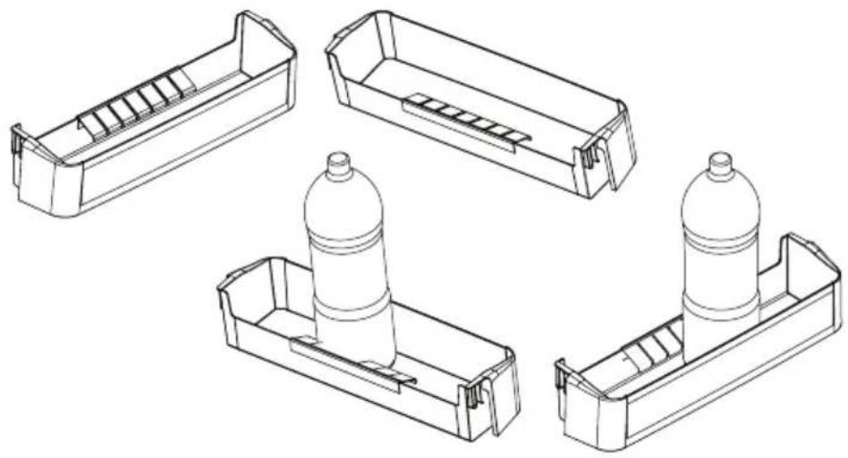GRAM KF 471851 X - Flaskeholder (På visse modeller) - 1