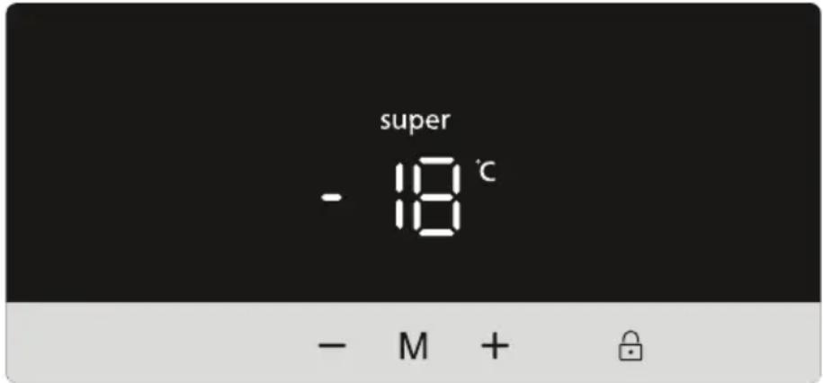super - 18 °C - M + 🔒