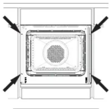 GRAM BIH 156350 X - Montering af ovnen - 1