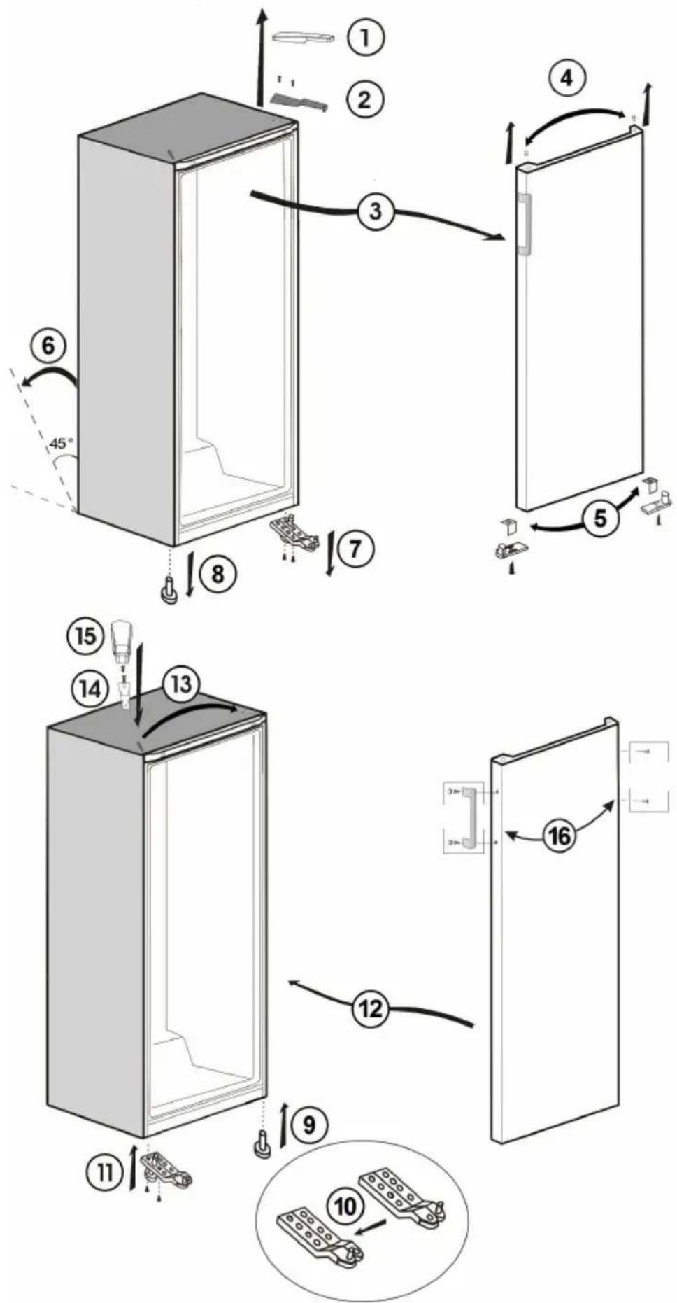 GRAM KS 32215-63 - Byte av innerbelysningens glödlampa - 1