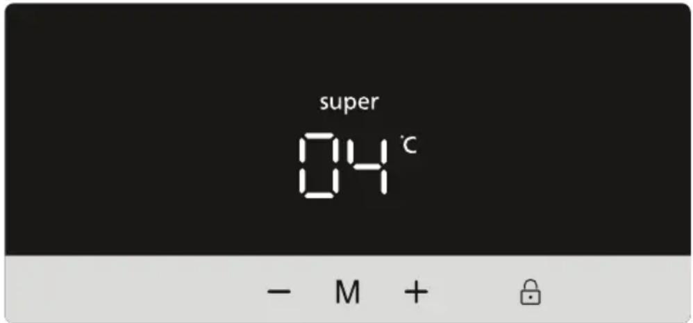 super 04 °C - M +