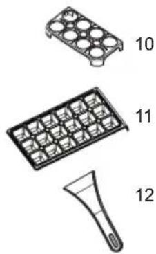 GRAM KF 471851 N - FRYS- OCH KYLSKÅPETS DELAR OCH UTRYMMEN - 3