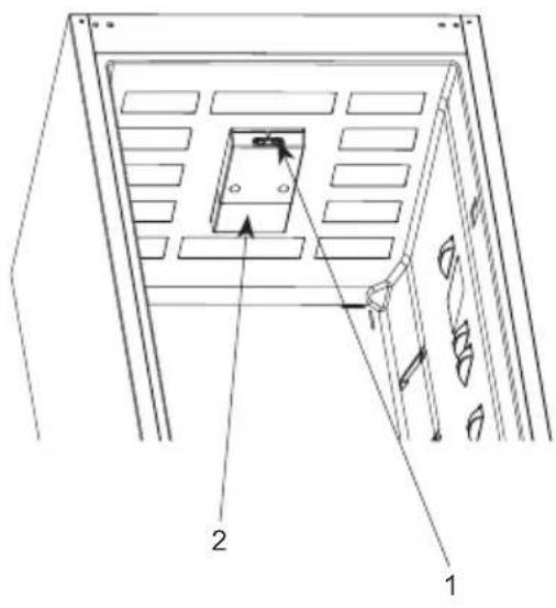 GRAM KFI 301751 - FRYS- OCH KYLSKÅPETS DELAR OCH UTRYMMEN - 2
