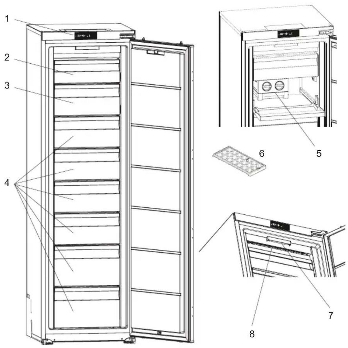 GRAM FSI 401754 N - Information om No-Frost teknologin - 2