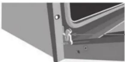 Logik LBCONX17E - Removing the Door for Easier Cleaning - 1