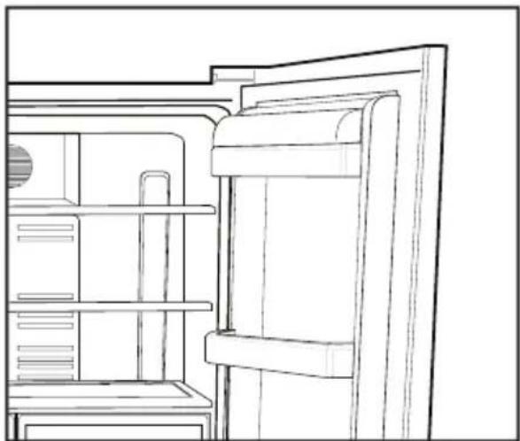 BLOMBERG KQD 1330 X A++ - Secção de manteiga e queijo - 1