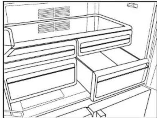 BLOMBERG KQD 1330 X A++ - Vihanneslokero - 1