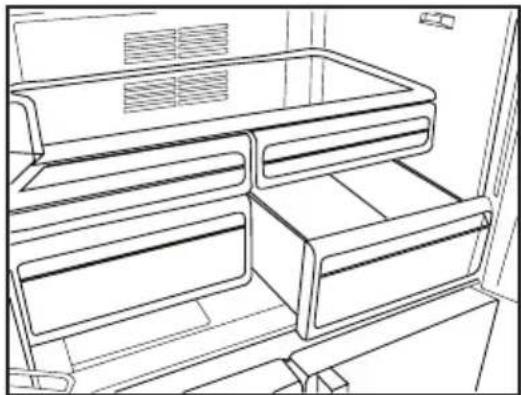 BLOMBERG KQD 1330 X A++ - Grönsakslåda - 1
