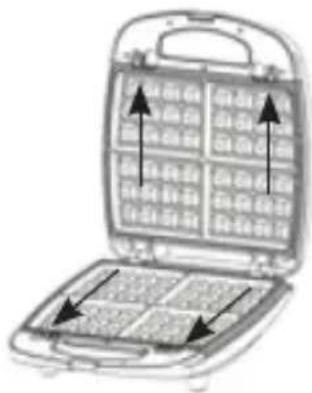 Logik L04SM216E - Tag varmepladerne af - 2