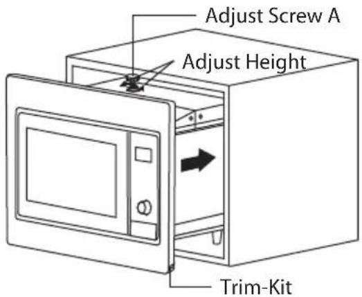 Adjust Screw A Adjust Height Trim-Kit