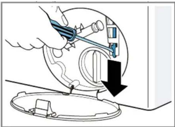 SIEMENS WM6HXKO0DN - Oplåsning af luge - 1