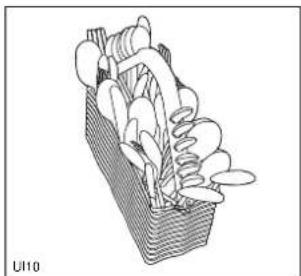 ZANUSSI DWS 5718 - Anvendelse af den nederste kurv - 2