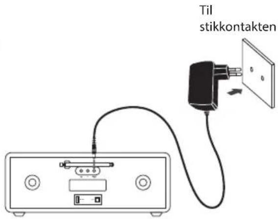 Til stikkontakten
