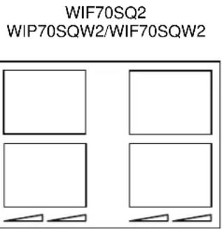 WIF70SQ2 WIP70SQW2/WIF70SQW2
