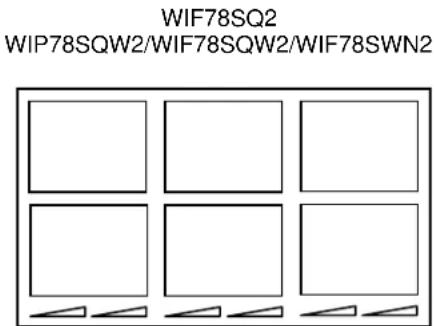 WIF78SQ2 WIP78SQW2/WIF78SQW2/WIF78SWN2