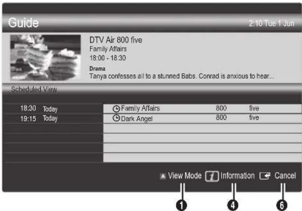 Guide 2:10 Tue 1 Jun DTV Air 800 five Family Affairs 18:00 - 18:30 Drama Tanya confesses all to a stunned Babs. Conrad is anxious to hear... Scheduled View 18:30 Today Family Affairs 800 five 19:15 Today Dark Angel 800 five View Mode Information Cancel