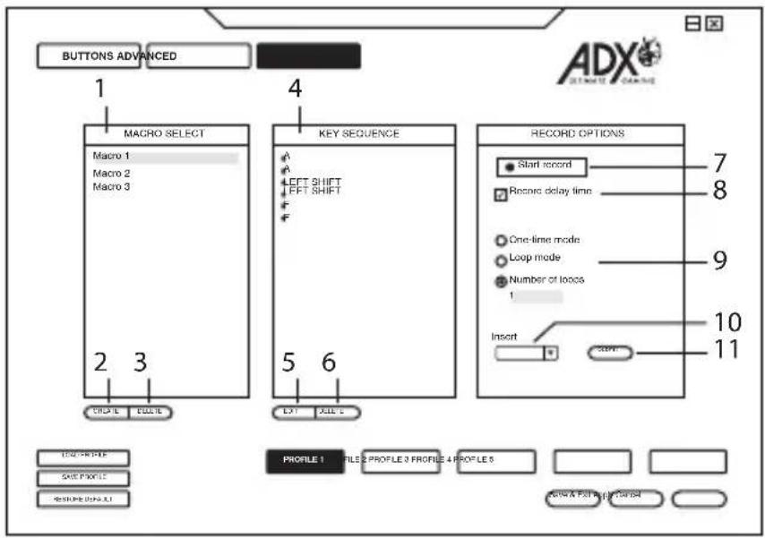 ADX AFPH0317 - Tilpasning af knapperne - 3