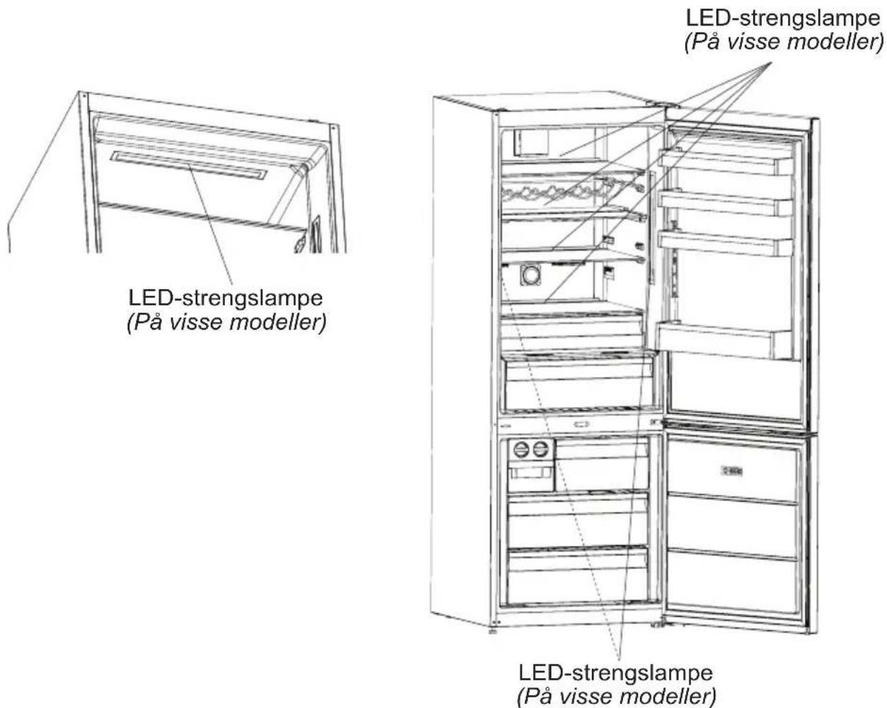 ELECTROLUX EN5184MOX - Udskiftning af LED lys - 1
