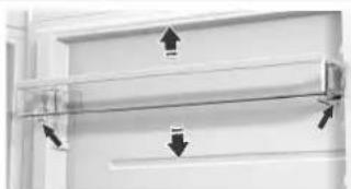 ASKO R2283W - Interior side of the refrigerator door - 1