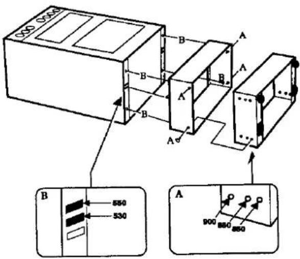 000 550 B B B A A B A B 550 530 A 900 850 850